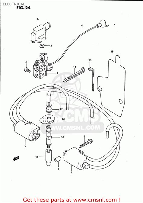 1995 suzuki katana 750 motorcycle spark plug wire diagram 